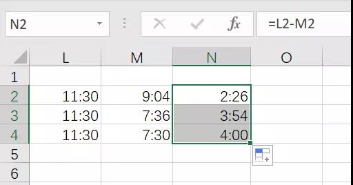 <b>用考勤表计算迟到、早退、工时的方法！</b>
